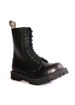 Черевики берці Steel з екошкіри чорні на 10 дірок 105-106/O/400 VEGAN Черевики берці Steel з екошкіри чорні на 10 дірок 105-106/O/400 VEGAN