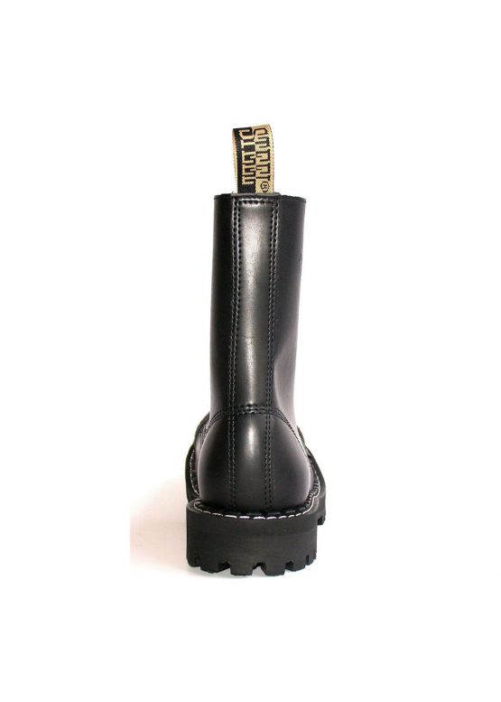 Черевики берці Steel з екошкіри чорні на 10 дірок 105-106/O/400 VEGAN замовити online