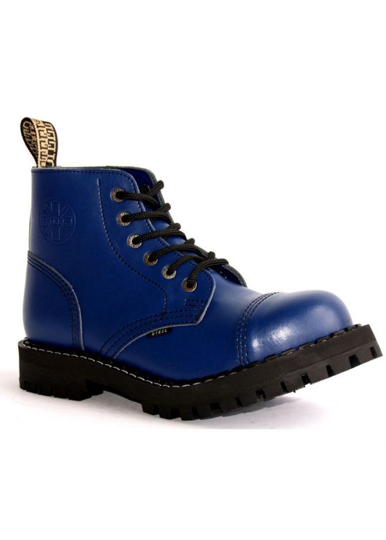 Середні черевики Steel сині на 6 дірок 127-128/O/F.BLUE замовити online